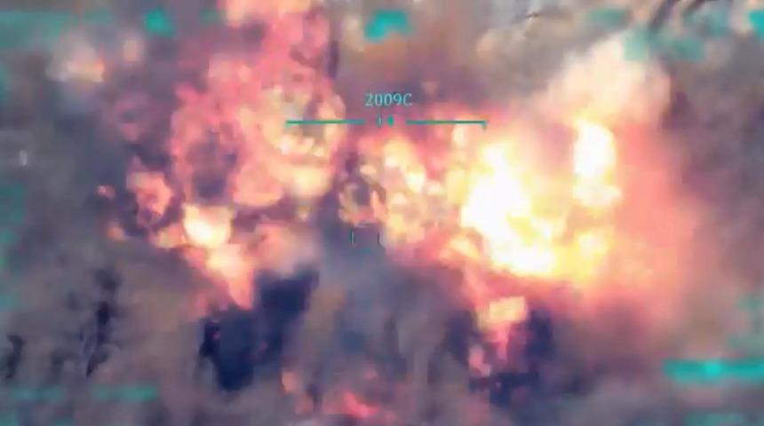 MSB g&ouml;r&uuml;nt&uuml;leri paylaştı! Irak'ın kuzeyinde 4 ter&ouml;rist etkisiz hale getirildi