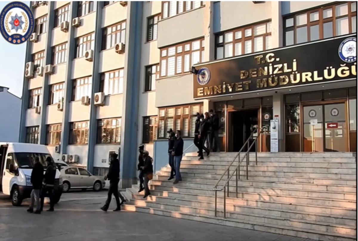 Denizli&rsquo;de 14 kişiye bor&ccedil; para vererek mağdur eden 3 ş&uuml;pheli tutuklandı