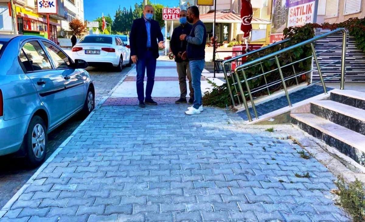 Başkan Atabay, il&ccedil;edeki &ccedil;alışmaları yerinde denetledi