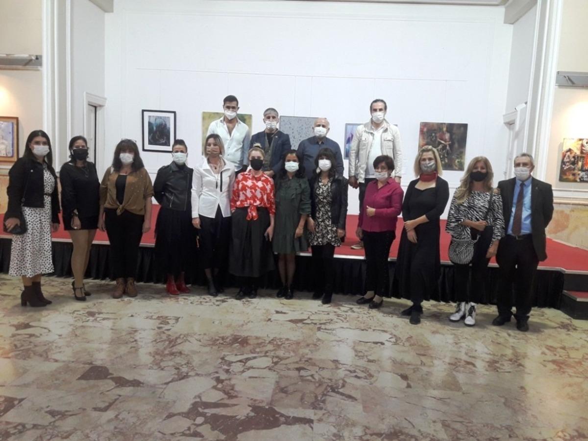 24 Kasım &Ouml;ğretmenler G&uuml;n&uuml; resim sergisi