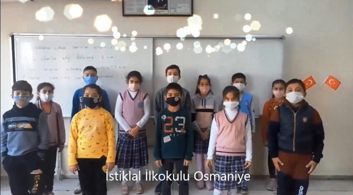 Sekiz ilin &ouml;ğretmen ve &ouml;ğrencileri bu kez &ouml;ğretmenler i&ccedil;in video hazırladı