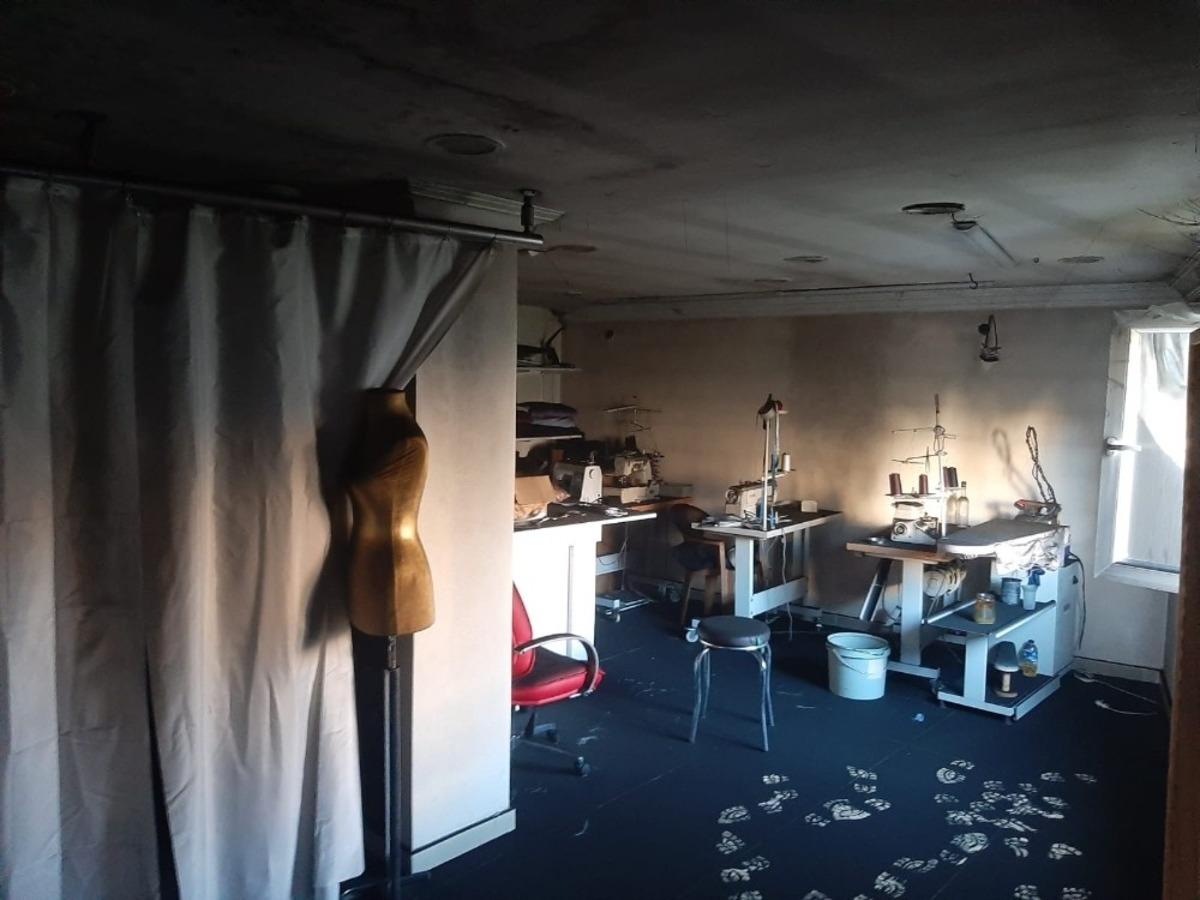 T&uuml;rkeli&rsquo;de bir d&uuml;kkan yandı