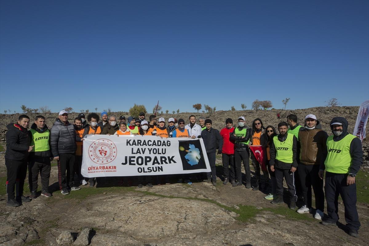 Diyarbakır'da "Karacadağ Lav Yolu Mağara Oryantiring Yarışması" d&uuml;zenlendi