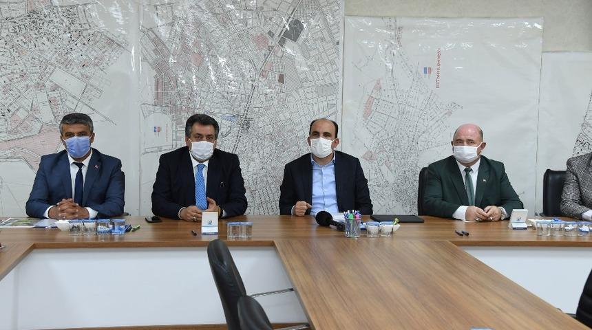 Başkan Altay Cihanbeyli&rsquo;de incelemelerde bulundu