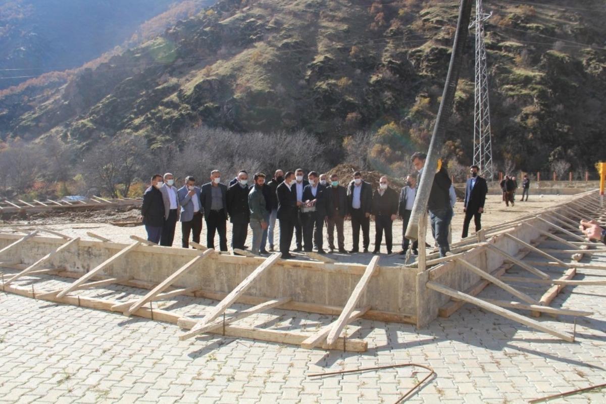 Şemdinli&rsquo;de mezbahane yapımı