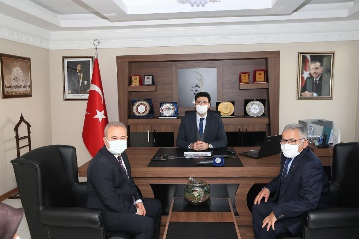 Başkan B&uuml;y&uuml;kkılı&ccedil;&rsquo;tan Akkışla ve Sarıoğlan&rsquo;a ziyaret
