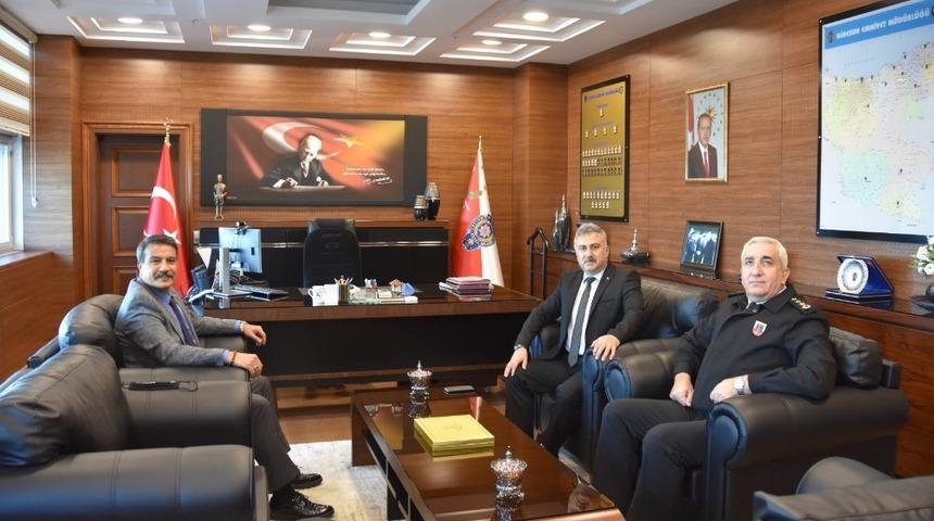 Trabzon&rsquo;dan Giresun Emniyet M&uuml;d&uuml;rl&uuml;ğ&uuml;&rsquo;ne nezaket ziyareti