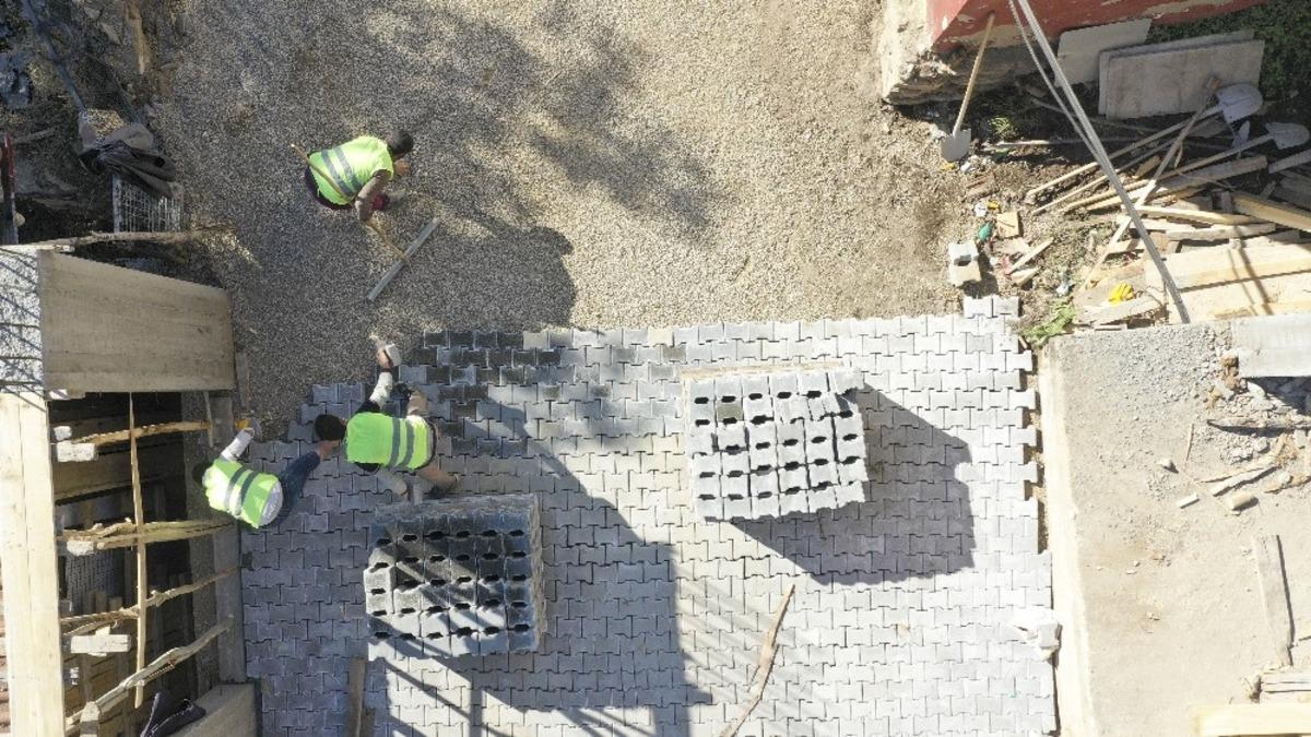 Aydın B&uuml;y&uuml;kşehir mahalle yollarını yeniliyor