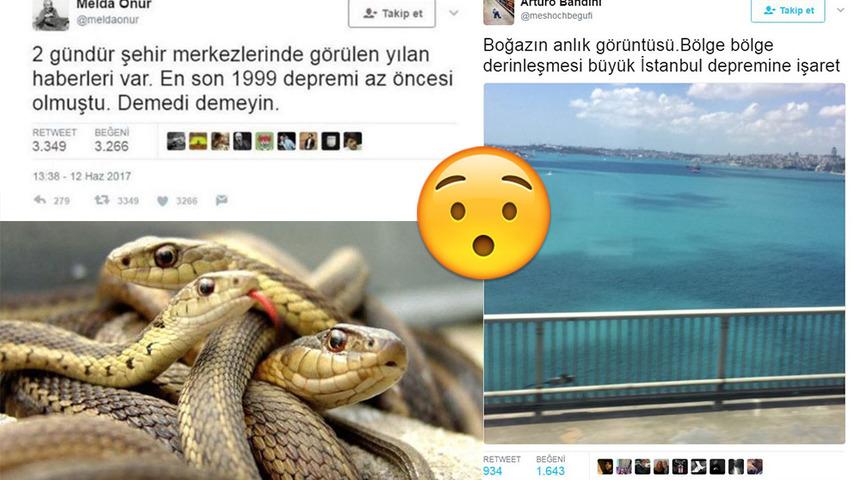 Yok artık: Deprem olacağını tahmin eden 'kahin gibi' Twitter kullanıcıları