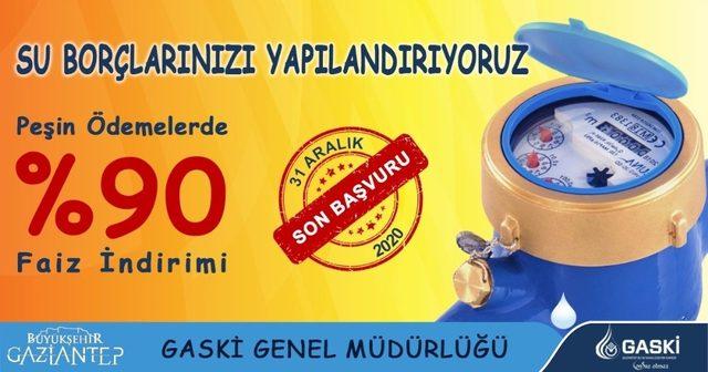 GASKİ’den borçlulara yapılandırma müjdesi