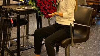 Uğur Akkuş'tan Ebru Şallı'ya romantik sürpriz