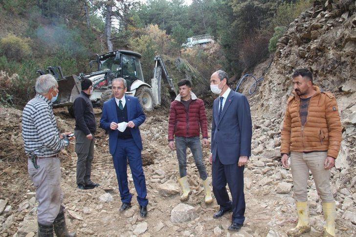 Kaymakam Pişkin, KÖYDES çalışmalarını inceledi G5