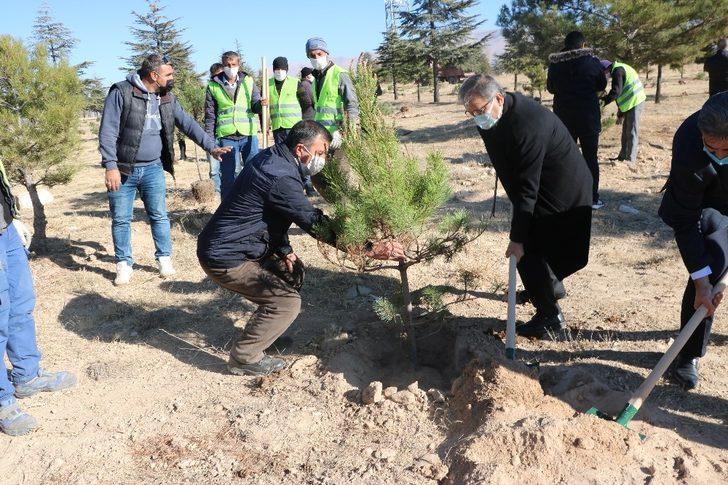 Niğde’de 3 bin 422 öğretmen için fidan dikildi G3
