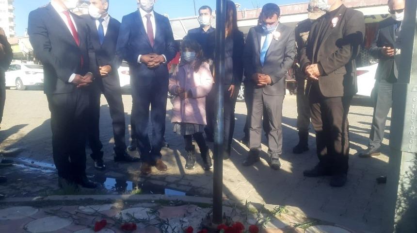 Şenay Aybüke Yalçın şehit düştüğü yerde anıldı