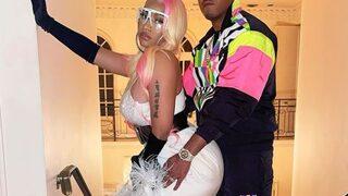 Nicki Minaj ve kocasından iddialı pozlar