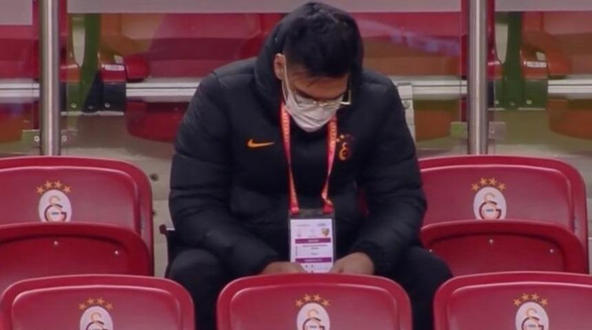 Galatasaray taraftarından Falcao'ya tepki!