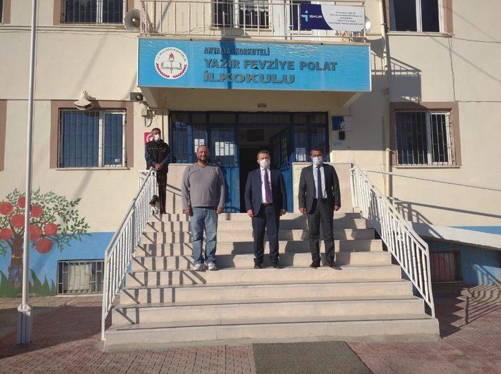 Kaymakam Çimşit, yıkım kararı çıkan okulu inceledi G2