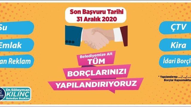 Adıyaman Belediyesinden yapılandırma açıklaması