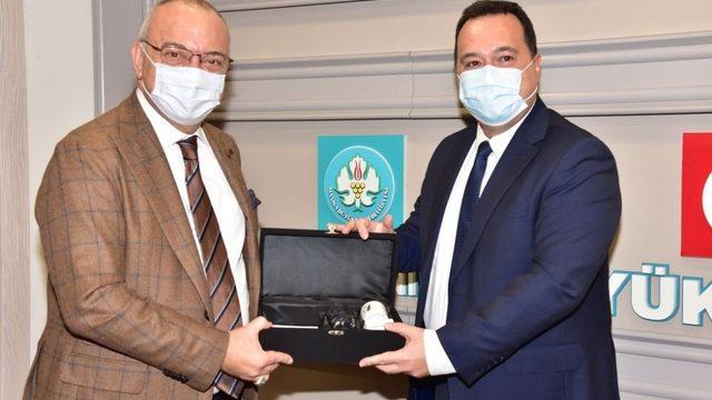 Başkan Ergün ve Dutlulu Akhisar’ın projelerini konuştu