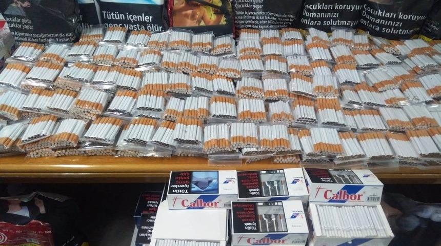 Kütahya’da kaçak tütün operasyonu