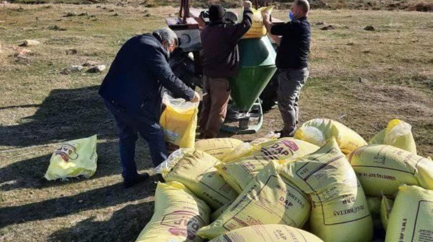 Mera alanında g&uuml;breleme &ccedil;alışmaları