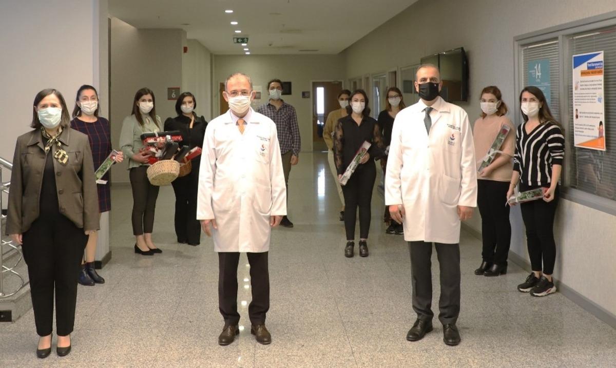 SANKO &Uuml;niversitesinde &ouml;ğretmenler g&uuml;n&uuml; kutlandı