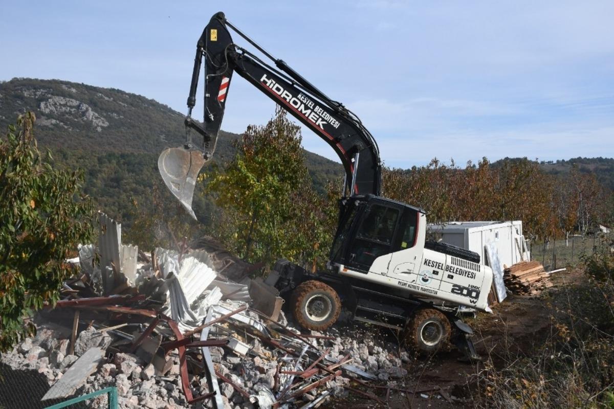 Kestel&rsquo;de ka&ccedil;ak yapılarla etkin m&uuml;cadele