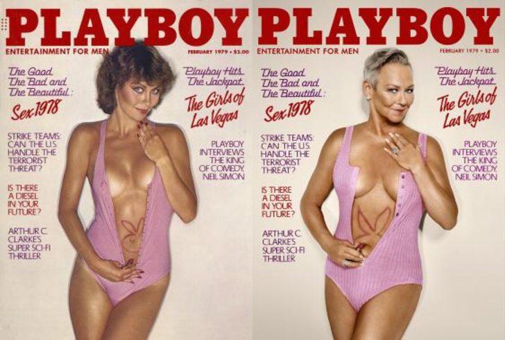 38 yıl &ouml;nce, 38 yıl sonra: Playboy'un modelleri g&uuml;zelliğin zamansız olduğunu kanıtladı