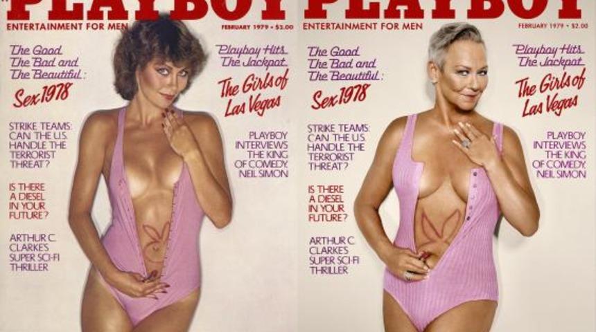 38 yıl &ouml;nce, 38 yıl sonra: Playboy'un modelleri g&uuml;zelliğin zamansız olduğunu kanıtladı
