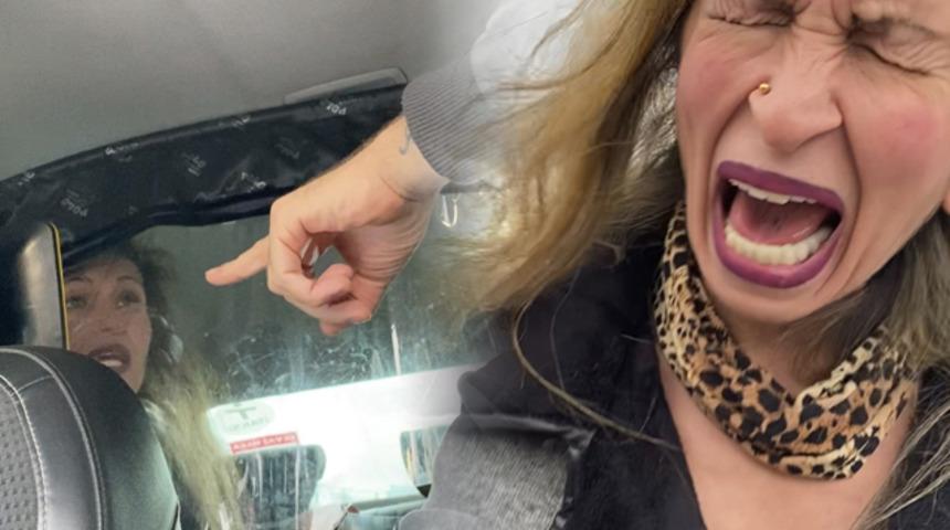 Alkollü kadın ortalığı birbirine kattı: Götür, ben zaten karakolum