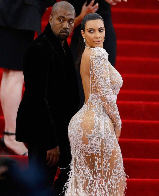 Kim Kardashian'a olay hareket