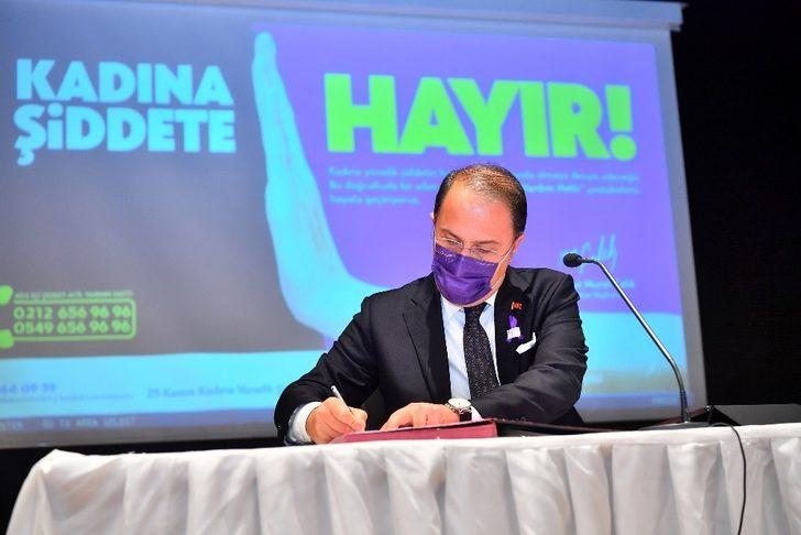 Beylikdüzü Belediyesi Kadına Şiddete Karşı Acil Yardım Hattı protokolü imzaladı G3