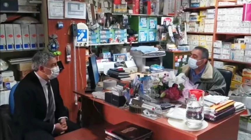 Başkan Şayir’den duygulandıran ziyaret