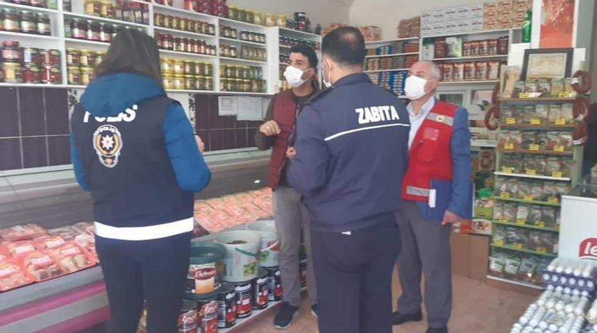 Iğdır&rsquo;da korona vir&uuml;s denetimleri devam ediyor