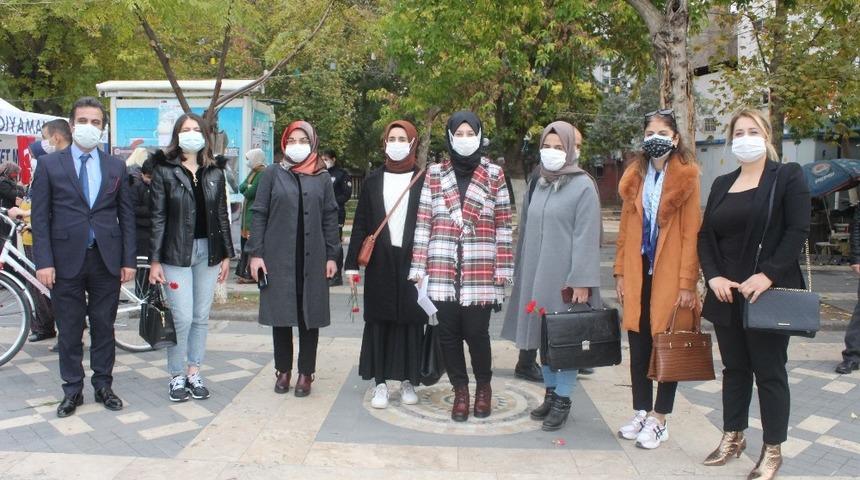 Adıyaman Barosu, kadına y&ouml;nelik şiddete tepki g&ouml;sterdi