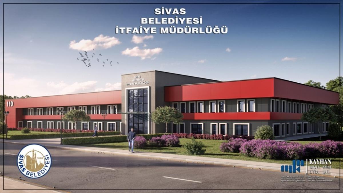 Yeni itfaiye binası 2021&rsquo;de hizmete girecek