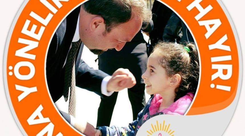 Başkan G&uuml;mr&uuml;k&ccedil;&uuml;&rsquo;den &ldquo;Şiddete hayır&rdquo; &ccedil;ağrısı