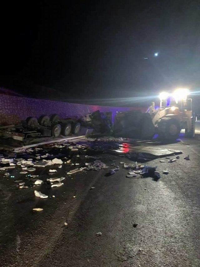 Kilis’te trafik kazası: 1 ölü