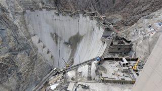 Türkiye’nin en yükseği Yusufeli Barajı'nın gövde yüksekliği 250 metreye ulaştı