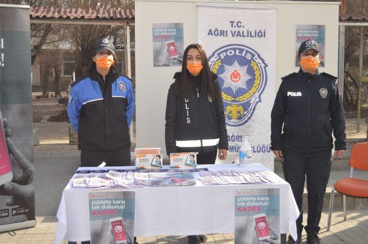 Ağrı’da Kadına Yönelik Şiddetle Mücadele Günü’nde stantlar kuruldu G5