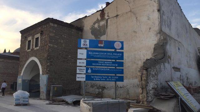 “Suluhan Çocuk Müze Okulu” Projesinde Restorasyon Çalışmaları Başladı