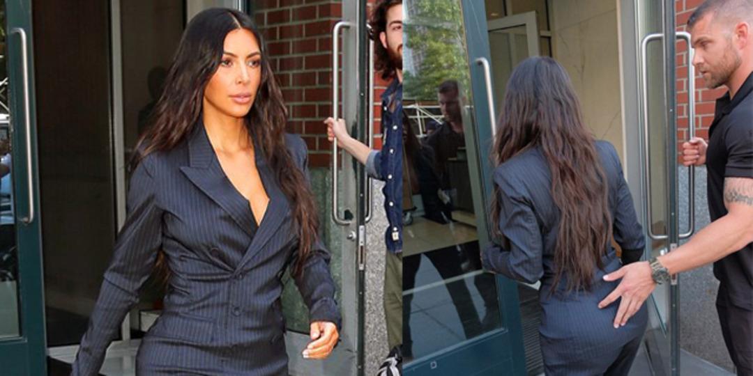 Kim Kardashian'a olay hareket