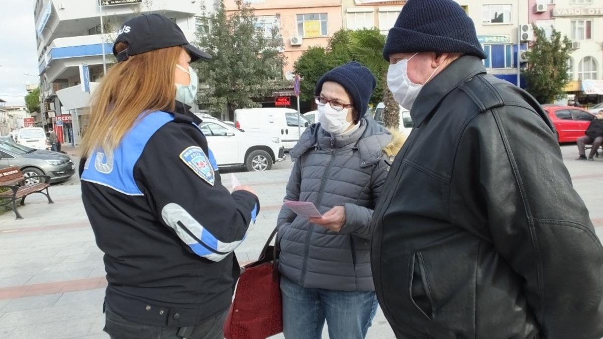 Balıkesir&rsquo;de kadın polisler Kadın Acil Destek Uygulamasını anlattı