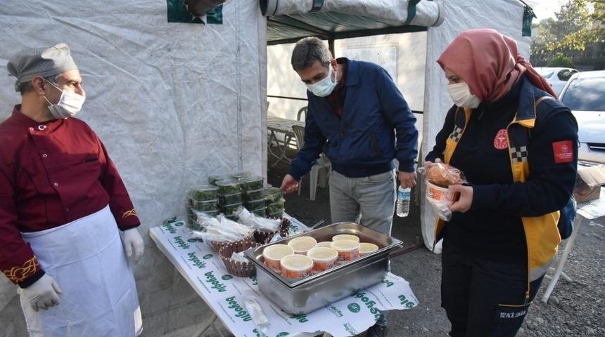 Osmaniye&rsquo;de filyasyon ekiplerine sıcak &ccedil;orba