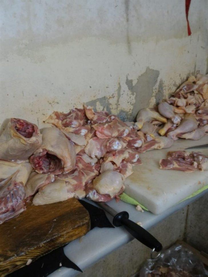 Kayseri’de merdiven altı tavuk parçalayan 4 işletmeye 111 bin TL para cezası G2