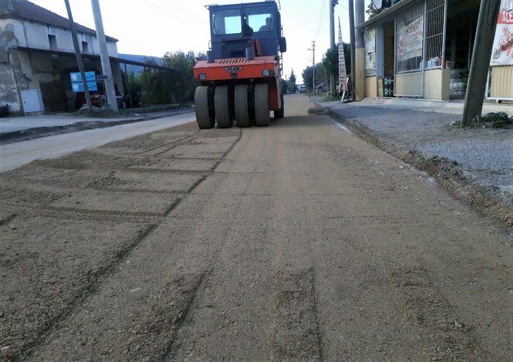Fethiye Esenköy yolu asfaltlanıyor G2