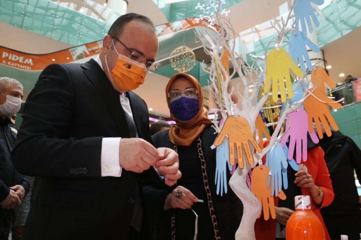 Elazığ&rsquo;da "Kadına Şiddete Hayır" etkinliği