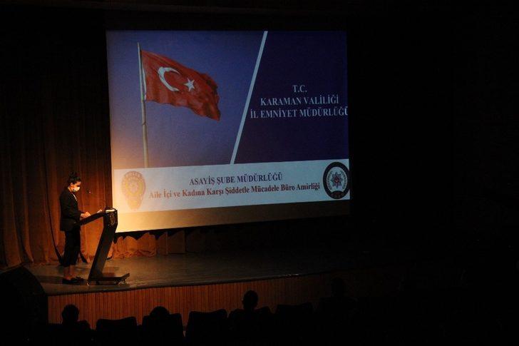 Karaman’da Kadına Yönelik Şiddetle Mücadele Değerlendirme Toplantısı yapıldı G3