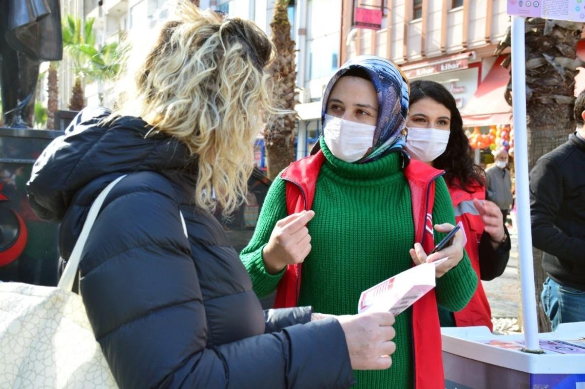 Karasu&rsquo;da kadınlara şiddete karşı KADES tanıtıldı