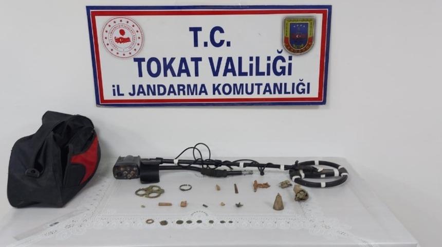 Tokat&rsquo;ta tarihi eser operasyonu